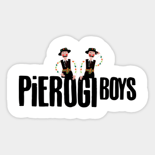 Pierogi Boys Brooklyn Sticker